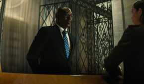 Lance Reddick as Charon in Ballerina.