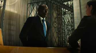 Lance Reddick as Charon in Ballerina.