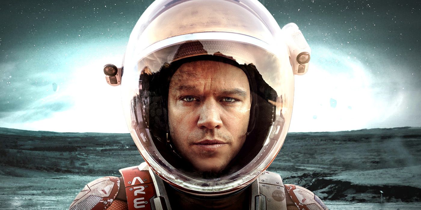 Custom Image of Matt Damon in The Martian