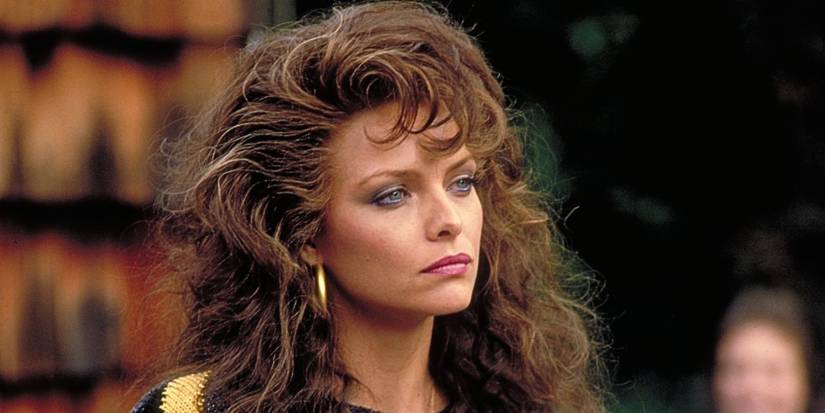 Angela de Marco looking to the distance in Married to the Mob.