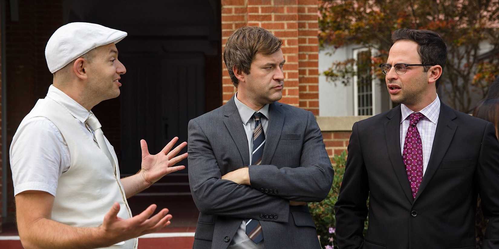 Paul Scheer, Mark Duplass, and Nick Kroll in 'The League'
