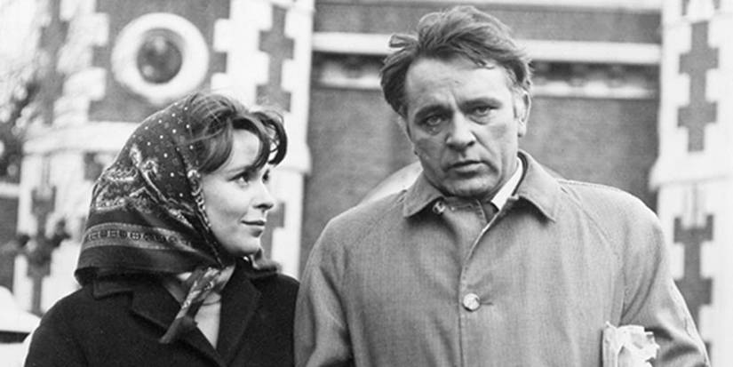 Richard Burton and Claire Bloom in 'The Spy Who Came in from the Cold' (1965)