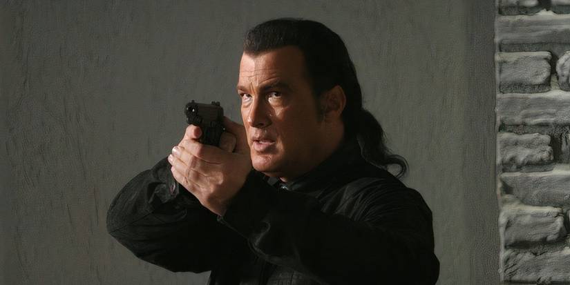 A man aiming a gun in Attack Force