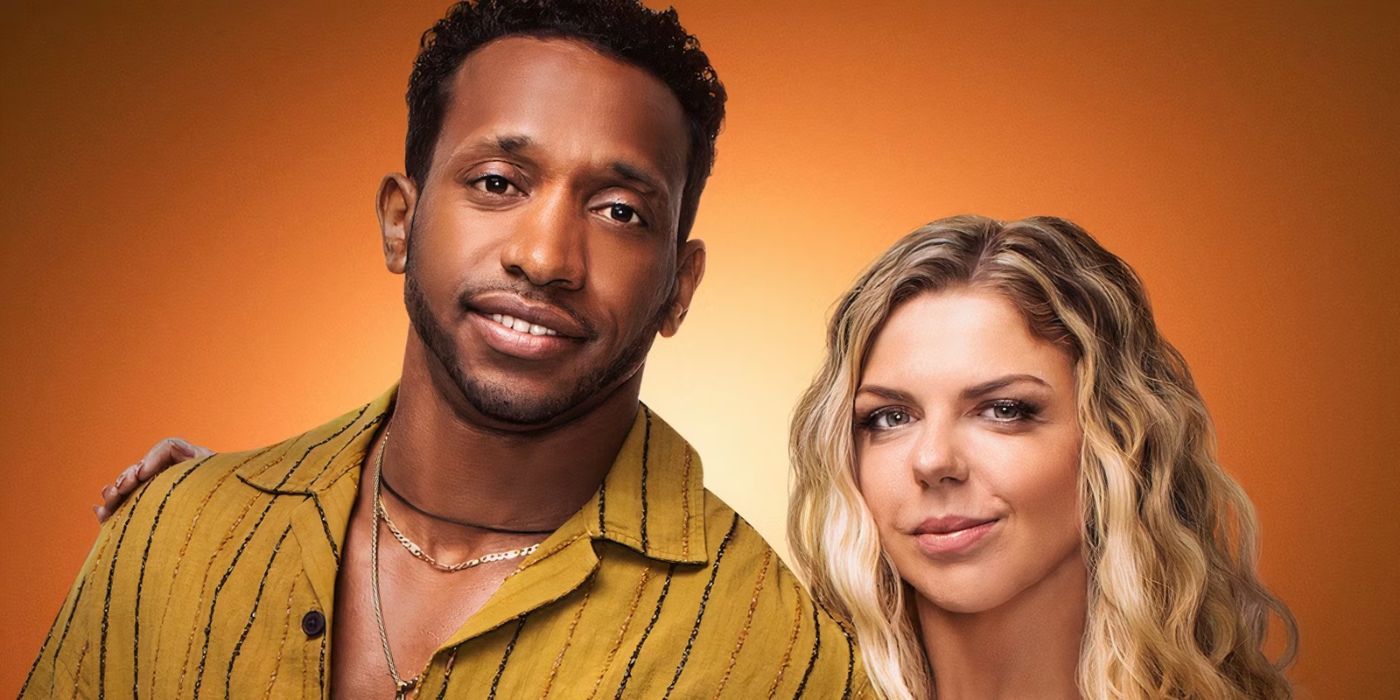 Biniyam Shibre and Ariela Weinberg from 90 Day: The Last Resort Season 2 with an orange background.