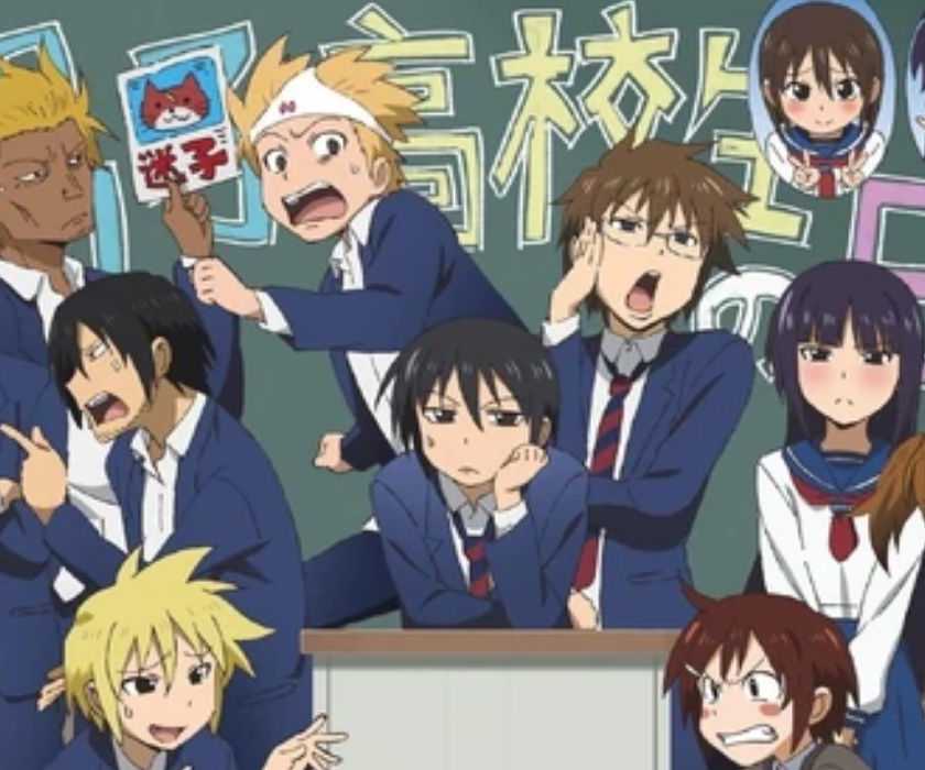 The main cast of Daily Lives of High School Boys