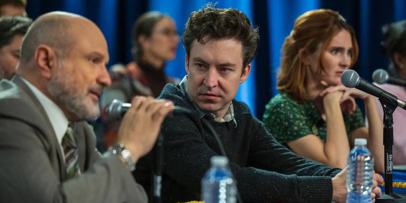 Enrico Colantoni and Brian Jordan Alvarez in English Teacher Episode 6