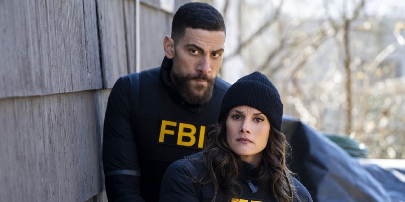 Missy Peregrym as Special Agent Maggie Bell and Zeeko Zaki as Special Agent Omar Adom in 'FBI'