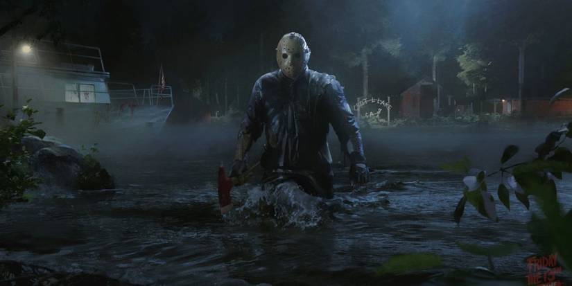 Jason rises out of the lake in 'Friday the 13th: The Game' 