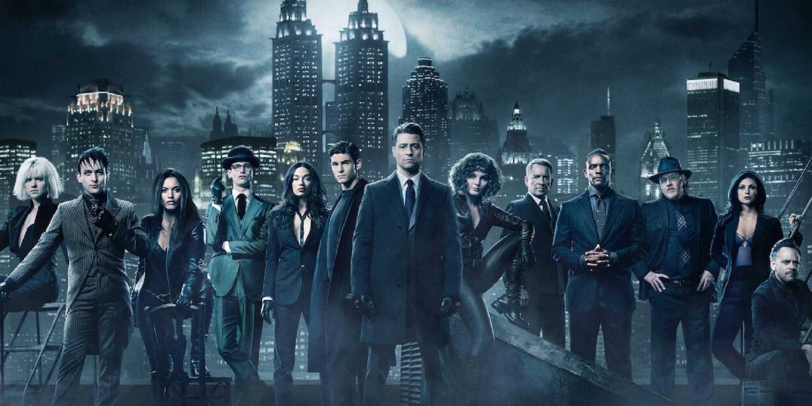 The main characters of Gotham