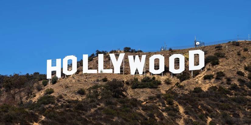 The Hollywood sign