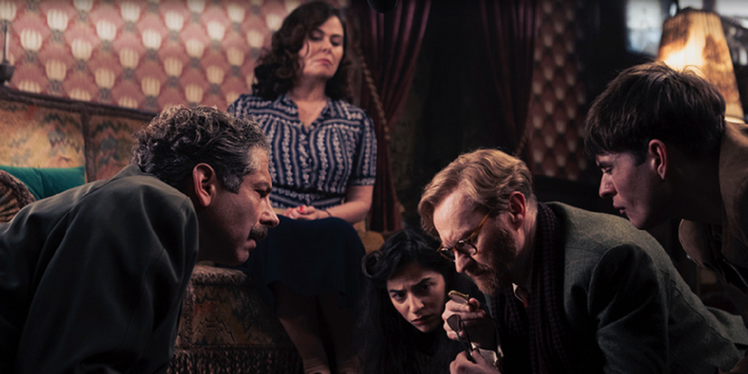 Elliot Levey, Polly Walker, Buket Komur, Mark Gatiss, Connor Finch from 'Bookish'
