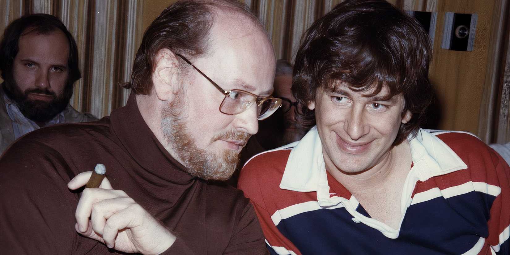 John Williams and Steven Spielberg having a conversation with each other
