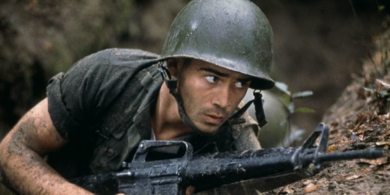 Colin Farrell in the trenches in Tigerland