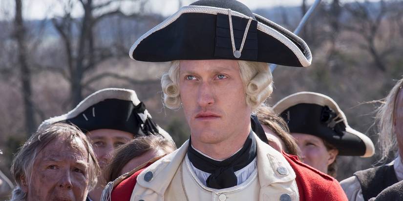 Samuel Roukin as Captain John Graves Simcoe in 'Turn: Washington's Spies' 