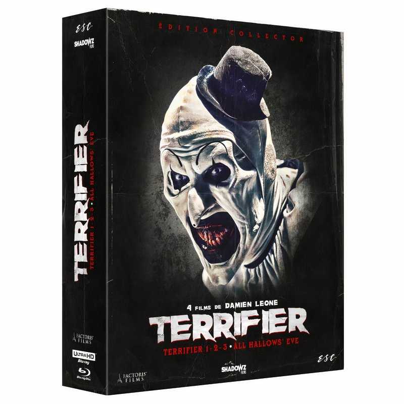 Terrifier One Case Art the Clown Puts a New ‘Terrifier’ Franchise Blu-ray Set Under the ...