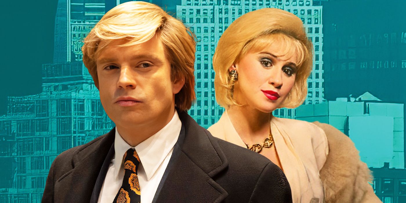 Sebastian Stan and Maria Bakalova in The Apprentice