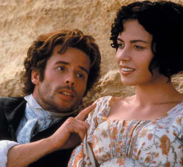 Guy Pearce as Fernand and Dagmara Dominczyk as Mercedes in The Count of Monte Cristo