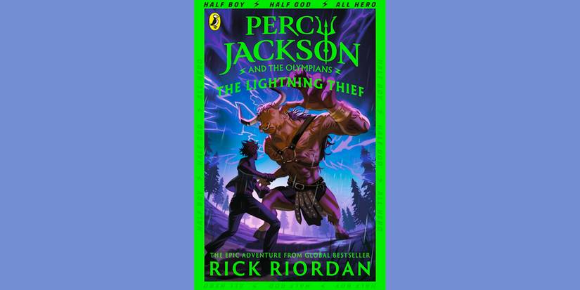 The Lightning Thief by Rick Riordan book cover