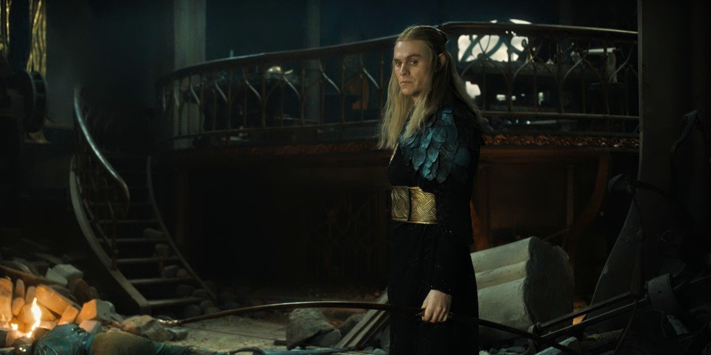 Charlie Vickers in the Rings of Power Season 2 finale.
