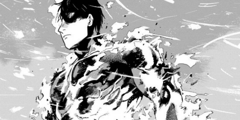 Tubuh Agni dilalap api saat dia melangkah maju, Fire Punch