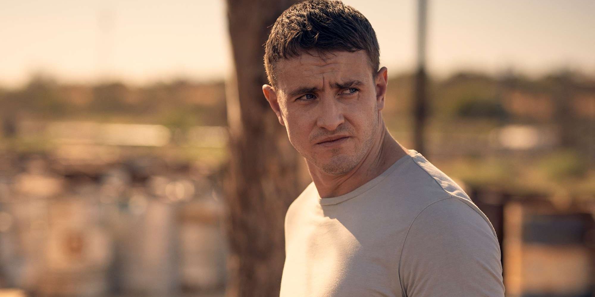 Aidan (Paul Mescal) in the desert in 'Carmen'