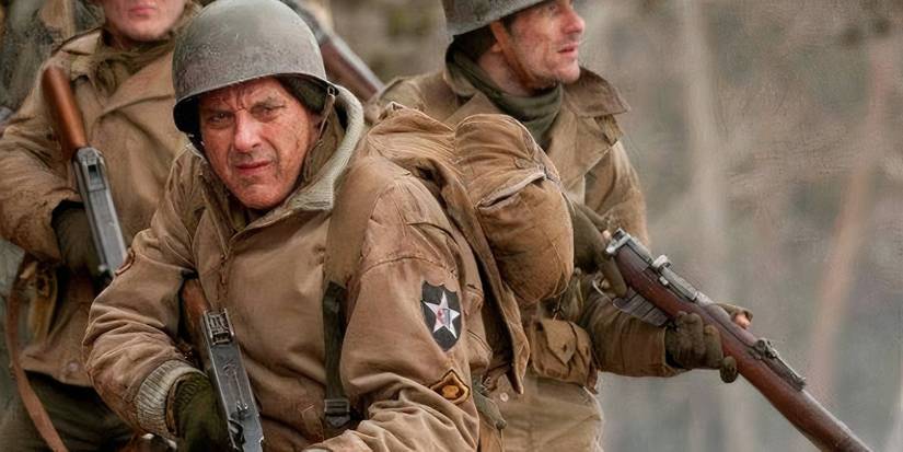 A group of soldiers in 'Company of Heroes'