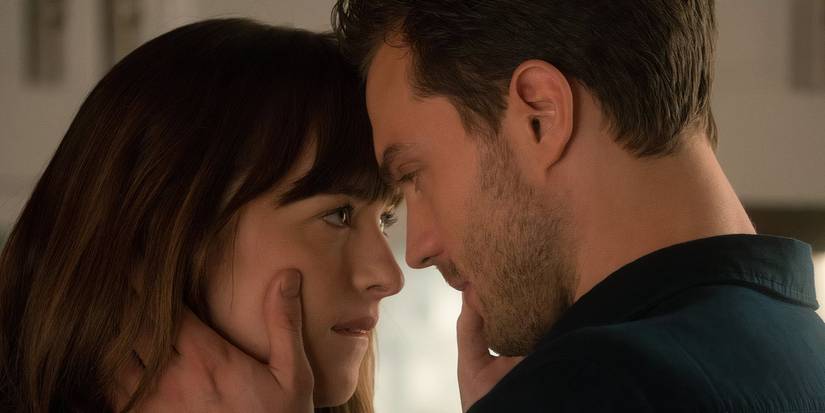 Dakota Johnson and Jamie Dornan in Fifty Shades Darker