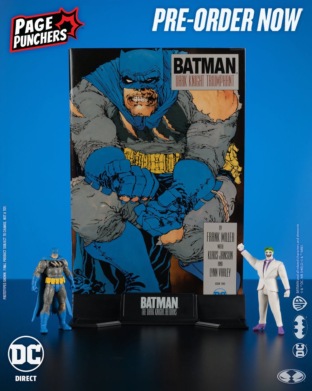 Batman & The Joker Face Off With New 'Dark Knight Returns