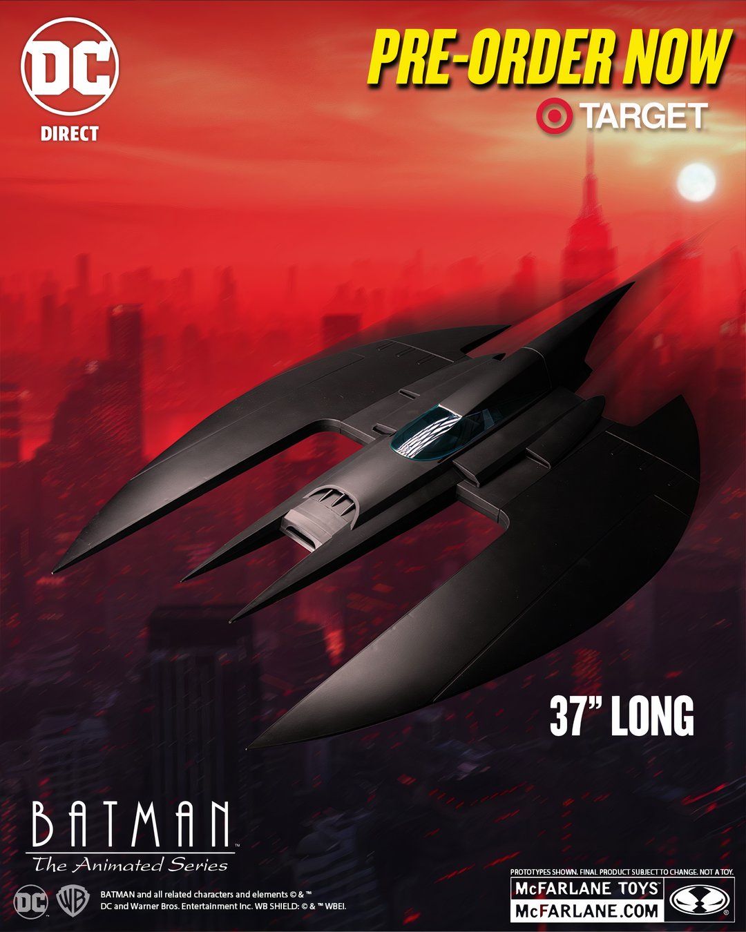 Fly Into Battle With a New ‘Batman: The Animated Series’ Batwing ...