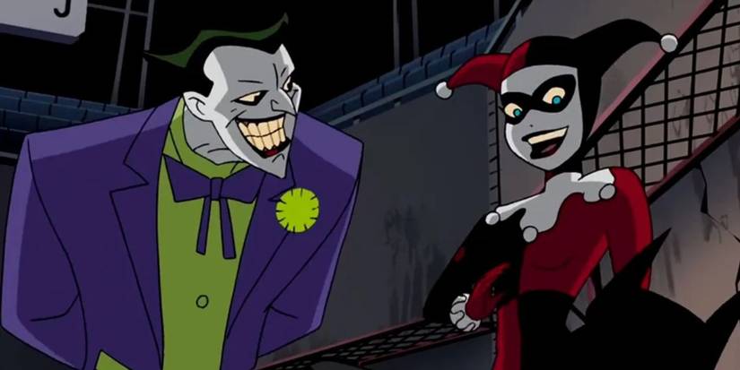 Joker and Harley Quinn in Batman The Animated Series
