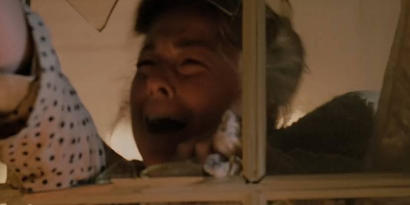 Alice Garvey (Hersha Parady) and baby Adam Kendall Jr. die in a fire at the blind school on 'Little House on the Prairie.'