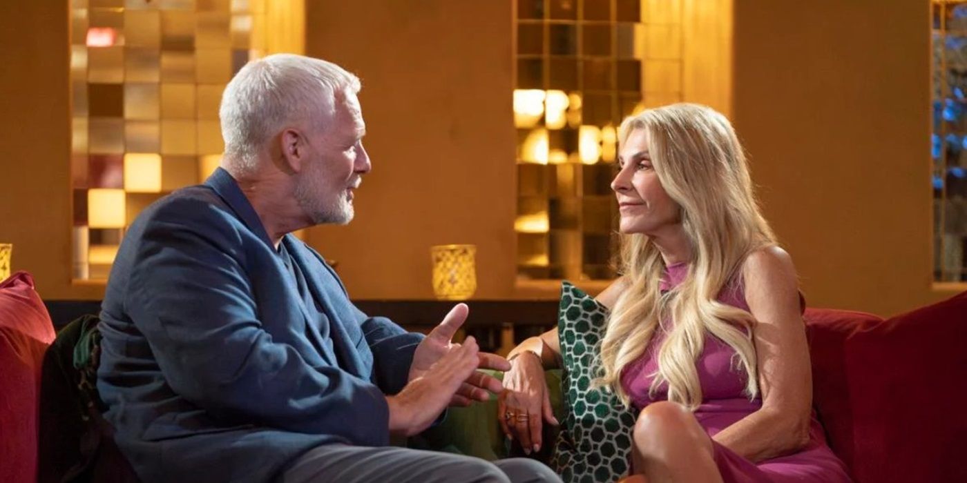 Mark Anderson and Joan Vassos on 'The Golden Bachelorette.'