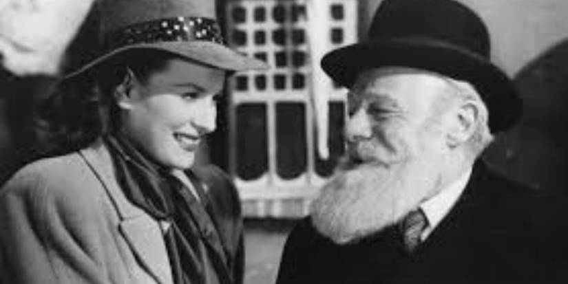 Kris and Doris laughing in Miracle on 34th Street