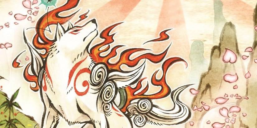okami amaterasu the white wolf in 'okami'