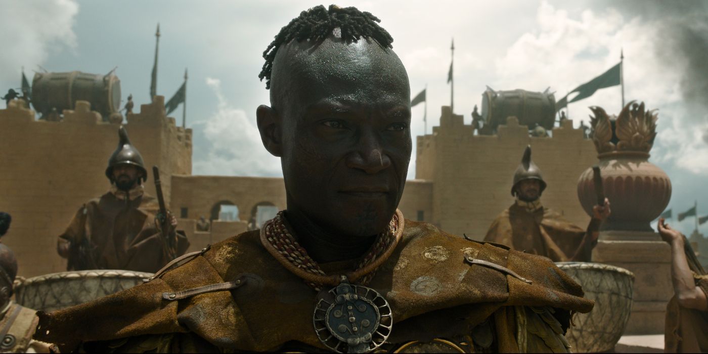 Peter Mensah as Jubartha in Gladiator II.