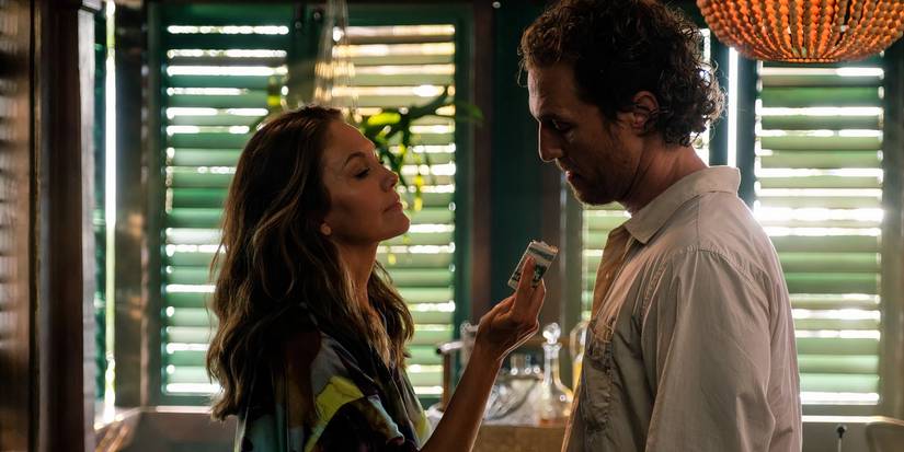 Constance and Baker talking in Serenity