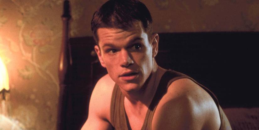 Matt Damon as Jason Bourne in The Bourne Identity 