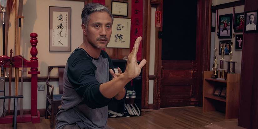 Alain Uy takes a fighting stance in 'The Paper Tigers'