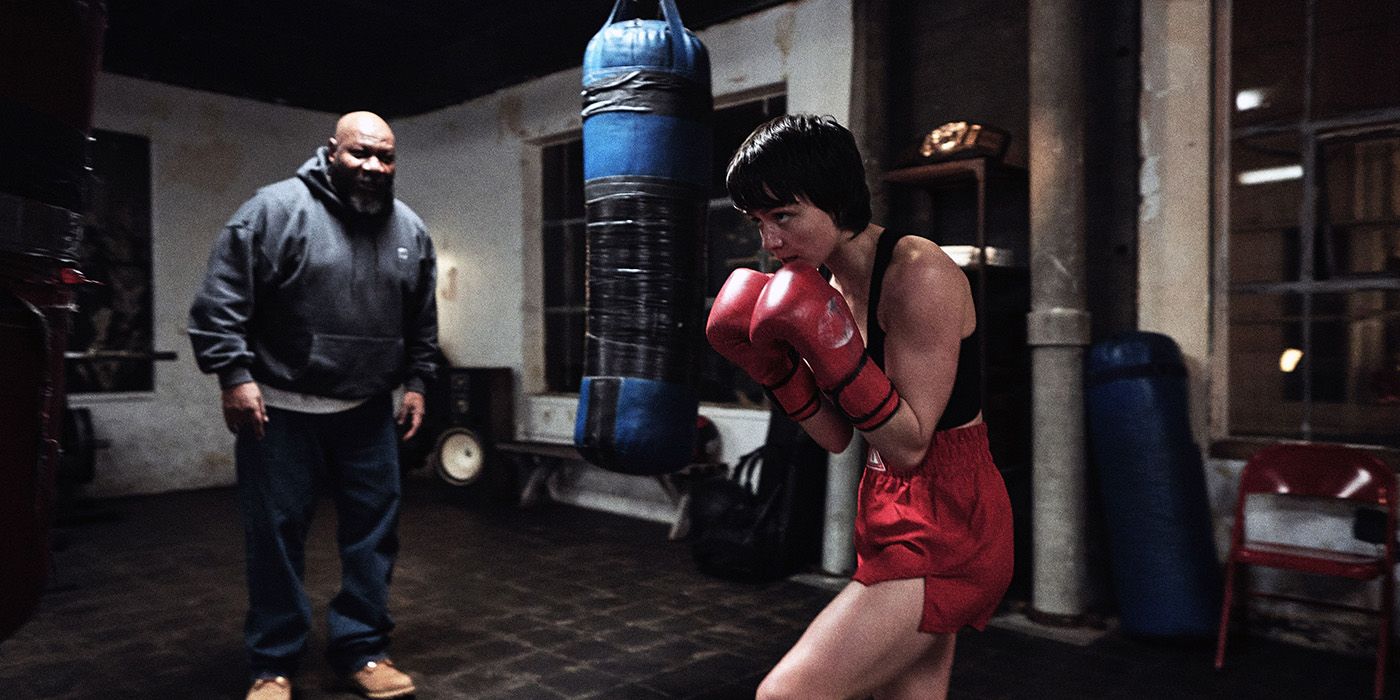 &lsquo;Uppercut&rsquo; image shows Ving Rhames screaming at Louise Grossman who&rsquo;s training.