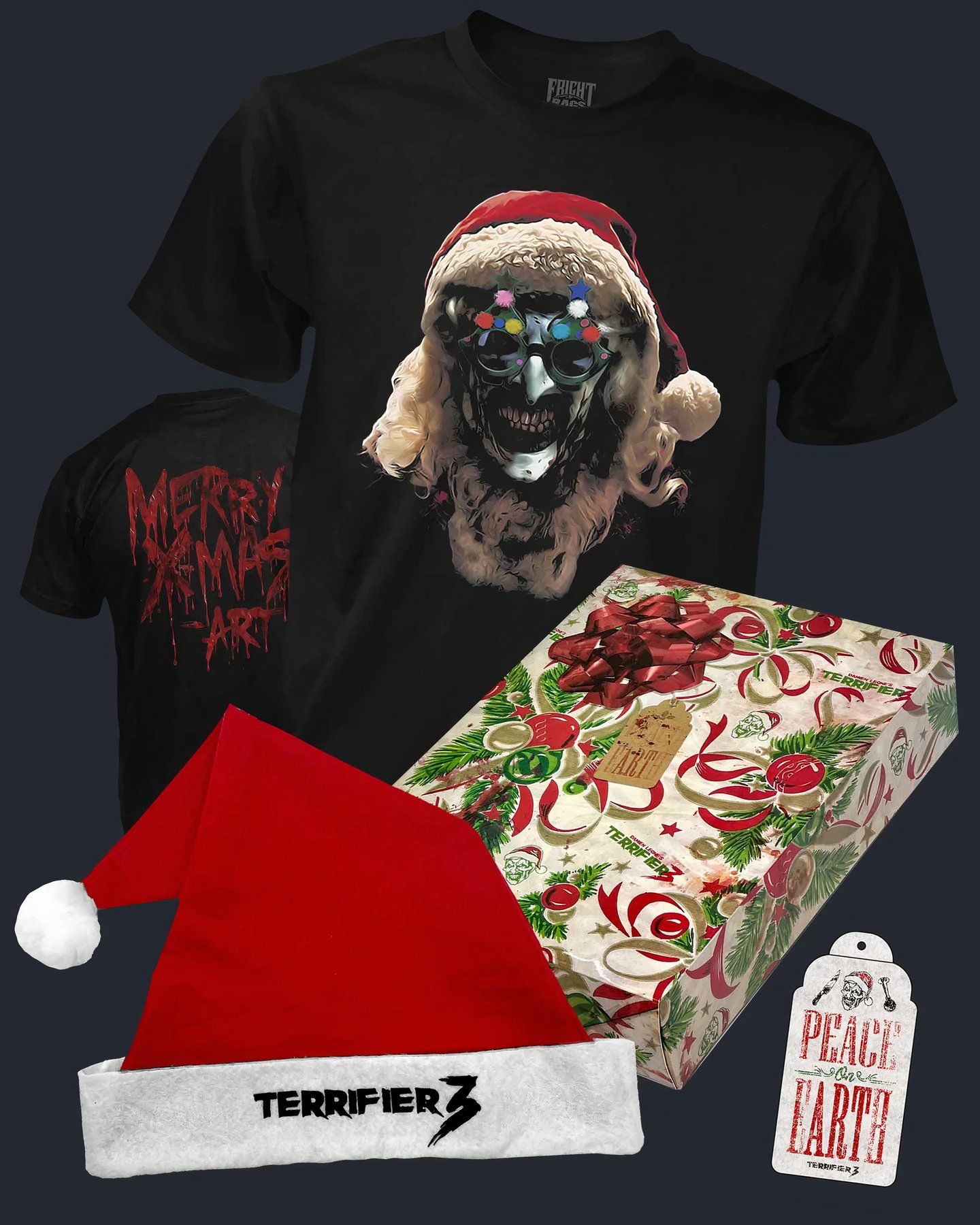 Fright-Rags Unveils New Festive 'Terrifier 3' Gift Set That