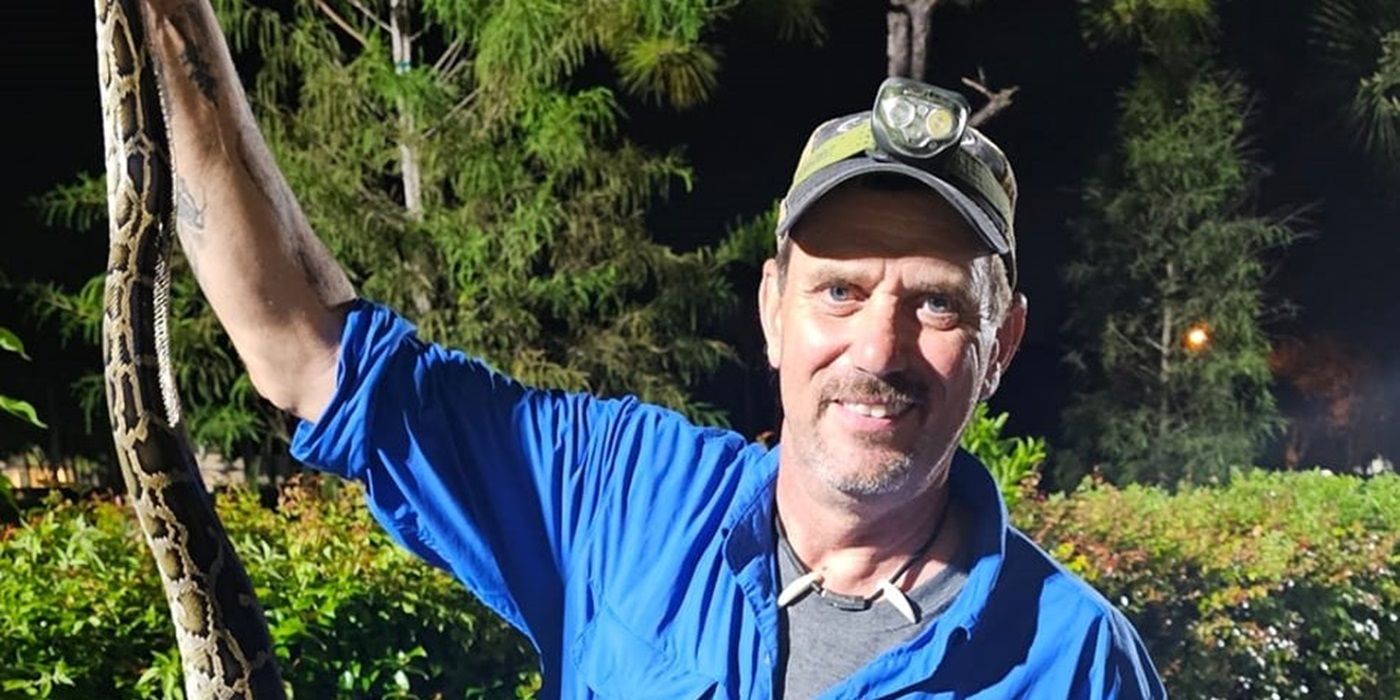 ‘Swamp People’ Enlists “Hillbilly Dave” for Python-Hunting Duty