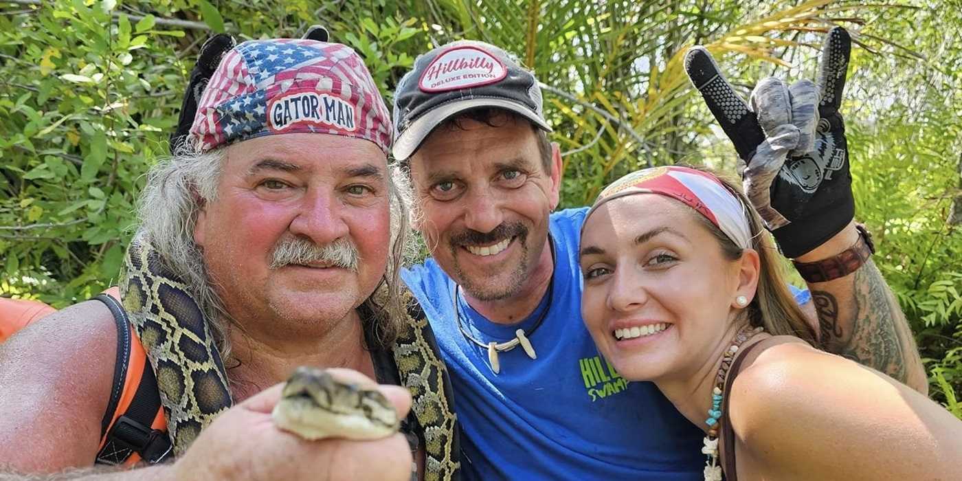 N Python ‘Swamp People’ Enlists “Hillbilly Dave” for Python-Hunting Duty