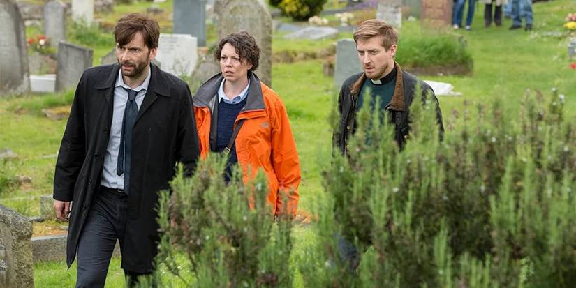 Olivia Colman and David Tennant in Broadchurch Season 2