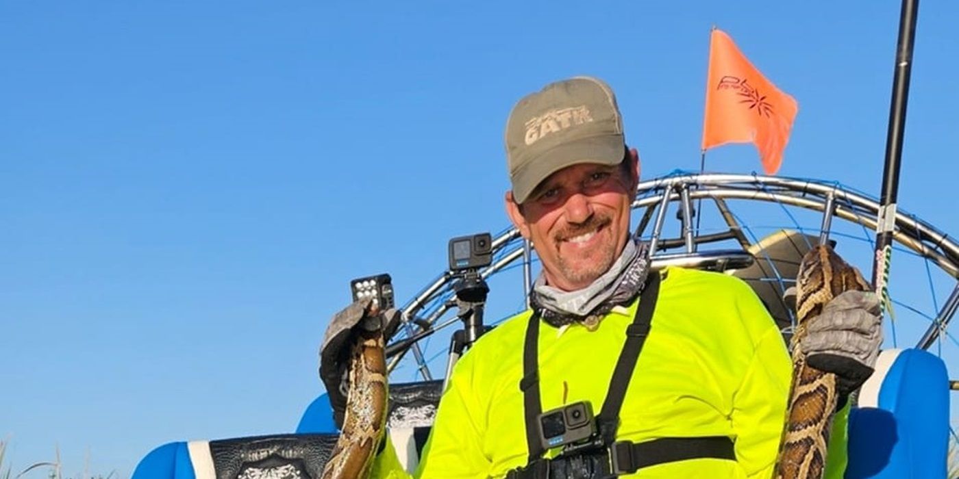 ‘Swamp People’ Enlists “Hillbilly Dave” for Python-Hunting Duty