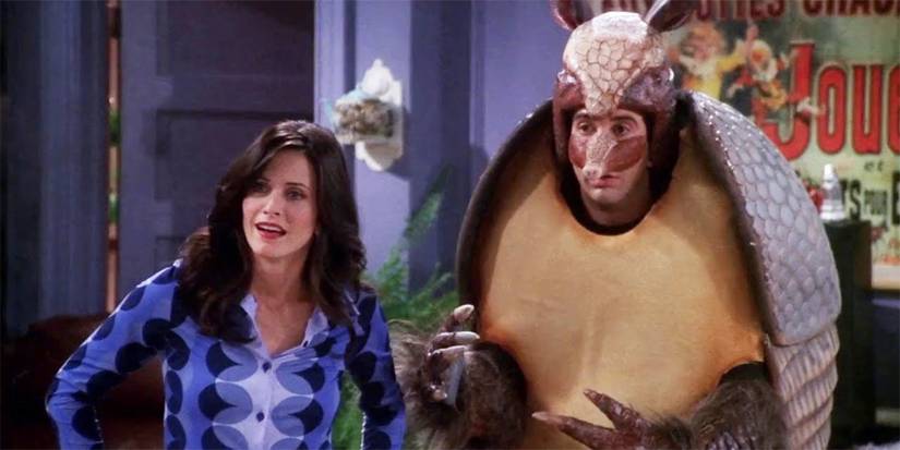 why does ross dress up as an armadillo for christmas 21 Years After its 'Friends' Debut, the Holiday Armadillo Is Having a Moment Kveller