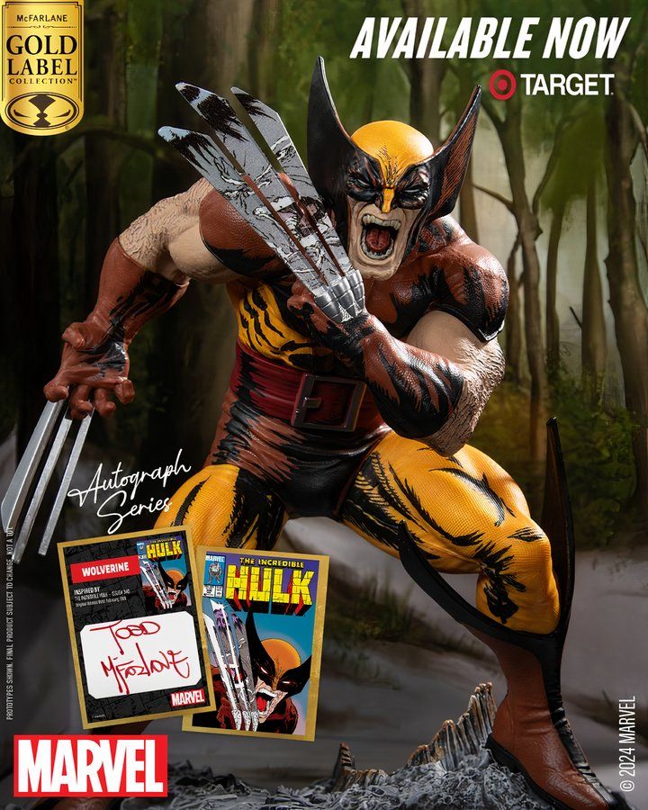 Wolverine Takes on The Hulk in Epic Marvel Figure From McFarlane Toys