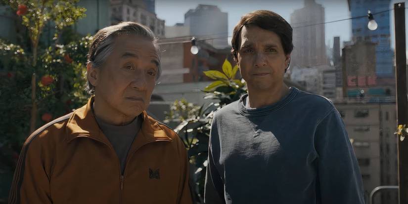 Karate Kid: Jackie Chan is a Student of Mr. Miyagi and 1 Scene from Karate Kid: Jackie Chan is a Student of Mr. Miyagi and 1 Scene from