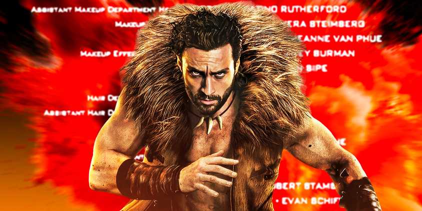 Kraven the Hunter (film) visual data 7