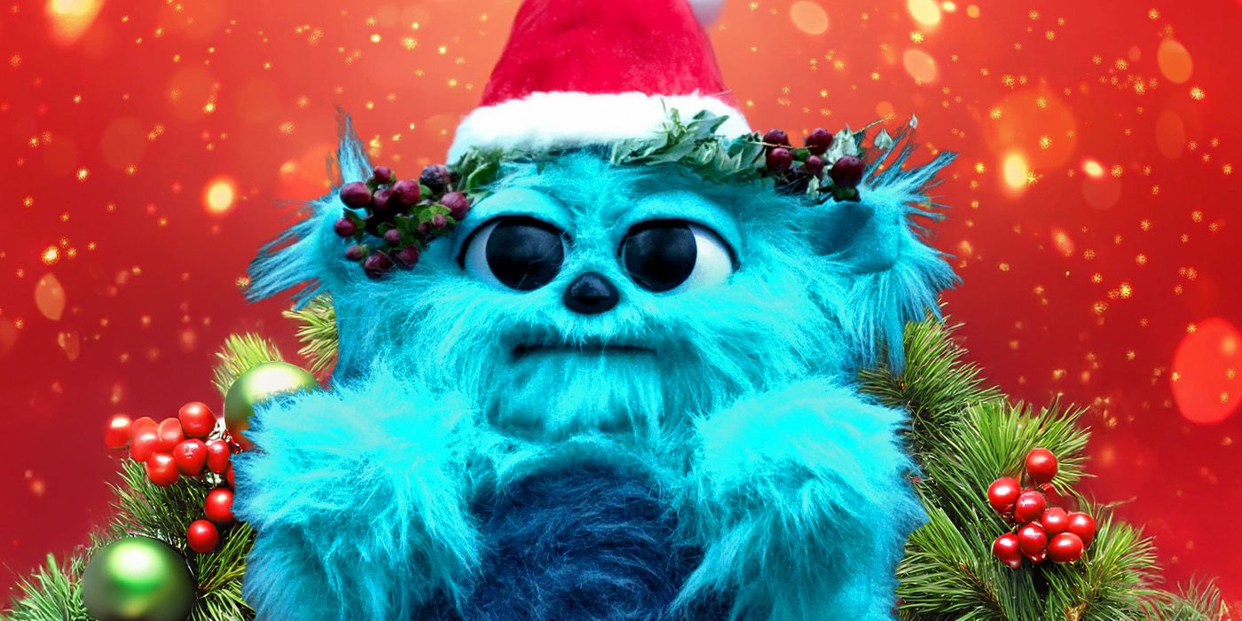 Legends of Tomorrow’s Beebo wearing a Santa Hat