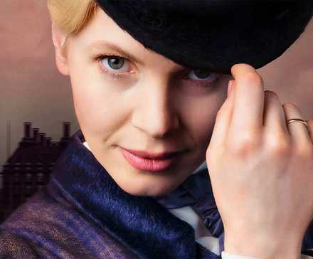 Kate Phillips as Miss Scarlett in Season 5 Key Art